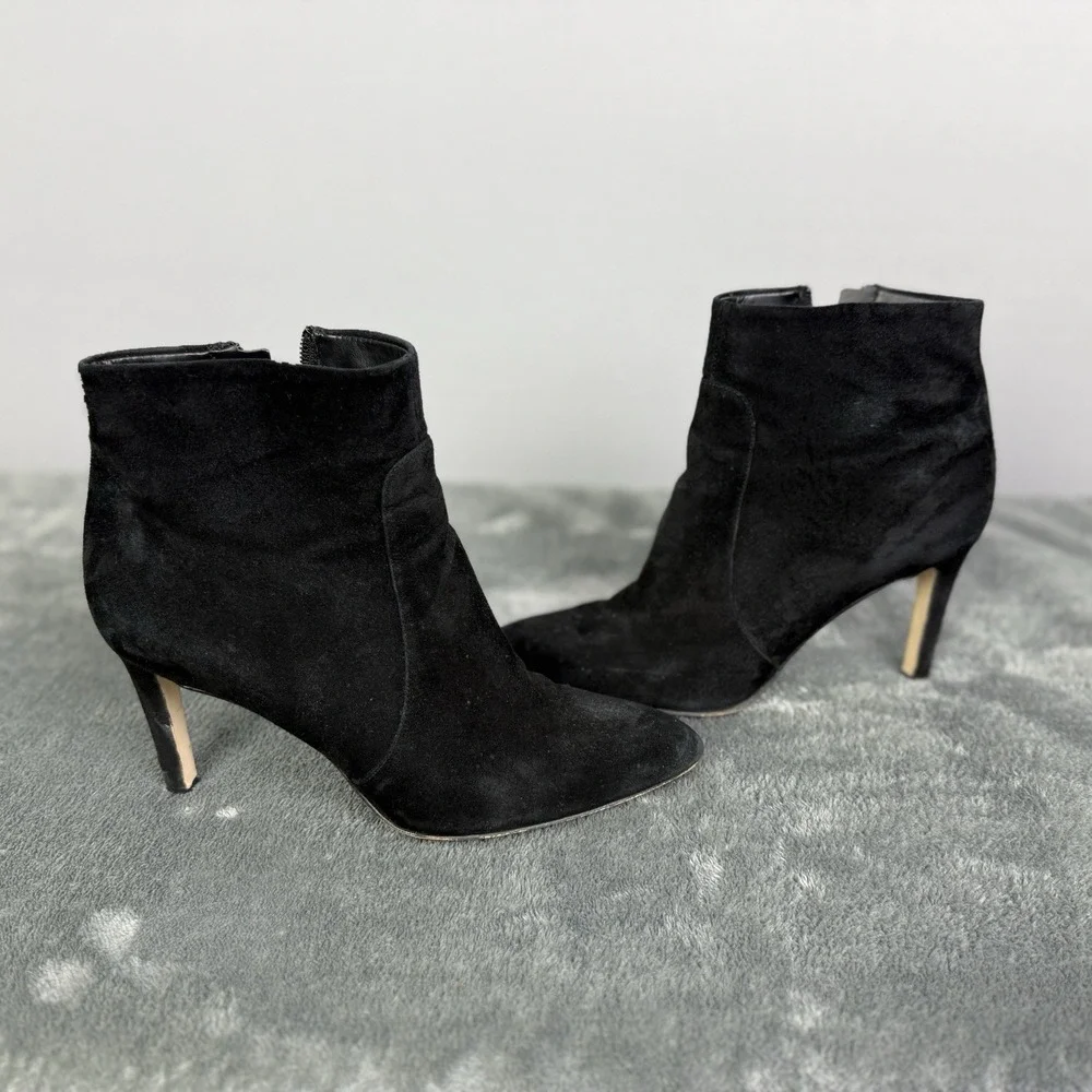 Sam Edelman Roden‎ Pointed Toe Women's Black  Suede Booties.  Size 7.5